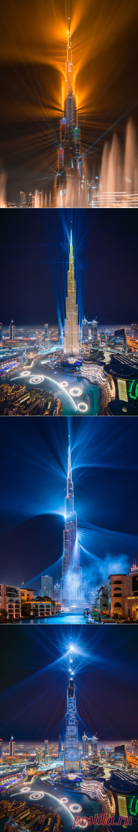 Феерия света в Дубае | Фотоискусство