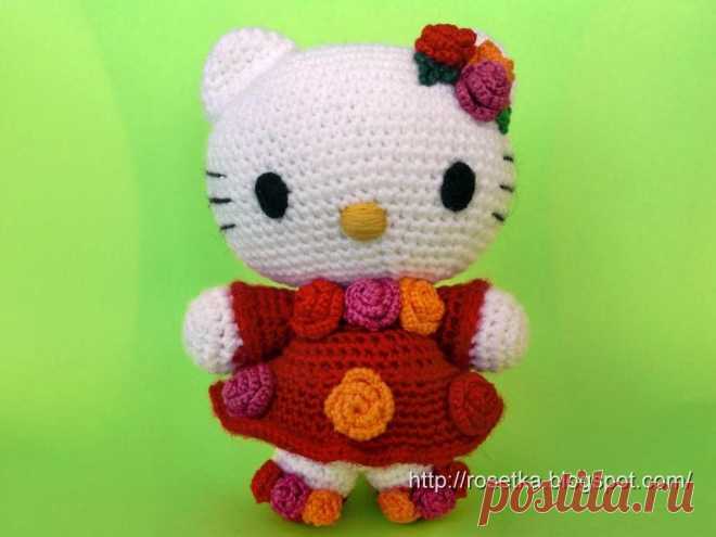 Мастер-класс по вязанию амигуруми Hello Kitty - вязание крючком на kru4ok.ru