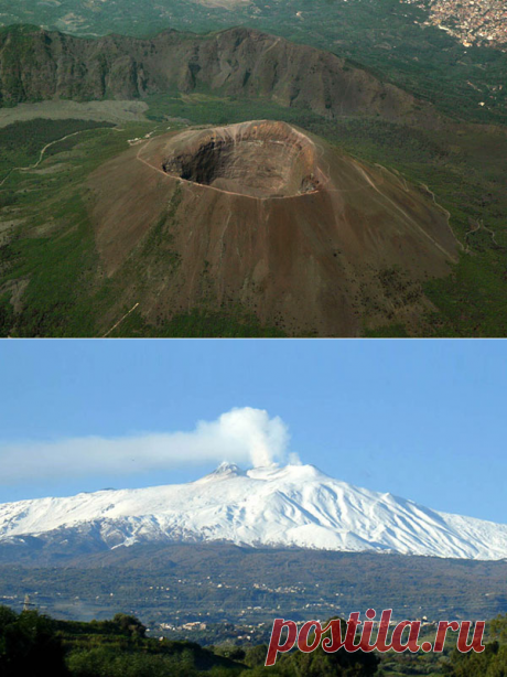 Самые знаменитые вулканы