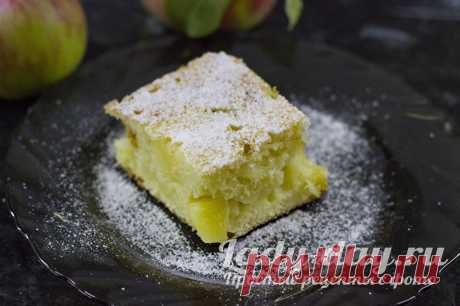 Яблочный пирог на кефире: вкуснее шарлотки, а готовить легче | Простые рецепты с фото
