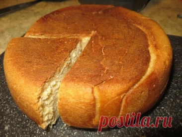 (90) Хлеб домашний бездрожжевой в мультиварке. - YouTube