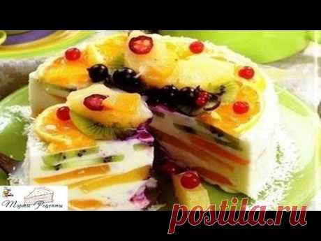 Творожный торт Волшебный - YouTube