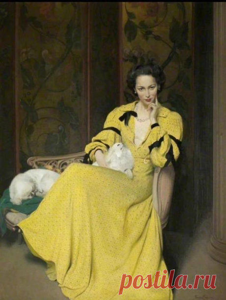 Жена художника Полина (1901-1950)Герберт Джеймс Ганн (1893–1964)