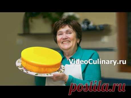 Торт Лимонный мусс - Рецепт муссового торта от Бабушки Эммы