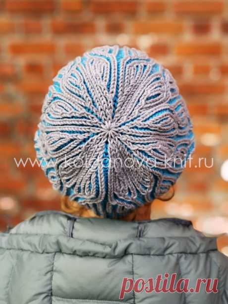 МК «Двухсторонняя шапка Бриошь» — kolganova-knit.ru