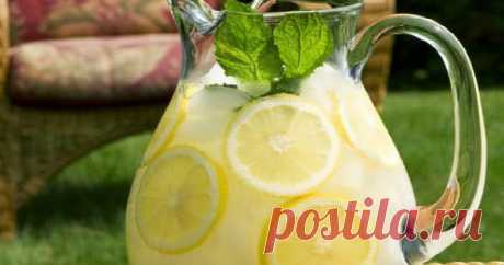 Как сделать домашний лимонад? • Сияние Жизни