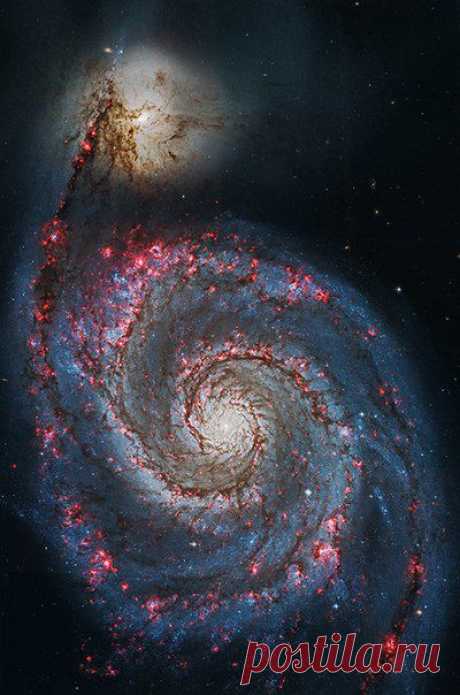 Как выглядят галактики в различных спектрах / Физика невозможного!
