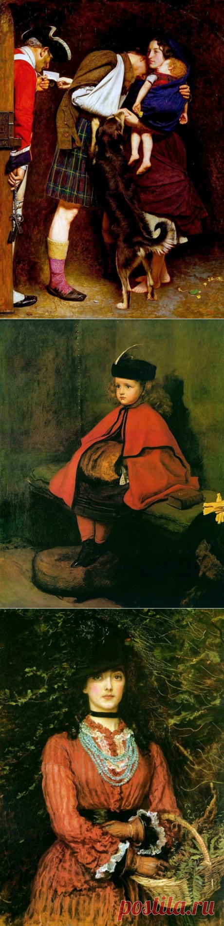 Художник Джон Эверетт Милле (John Everett Millais). Картины