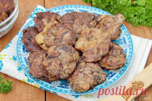 Куриная печень в сметанно-чесночном кляре - пошаговый рецепт с фото на Повар.ру