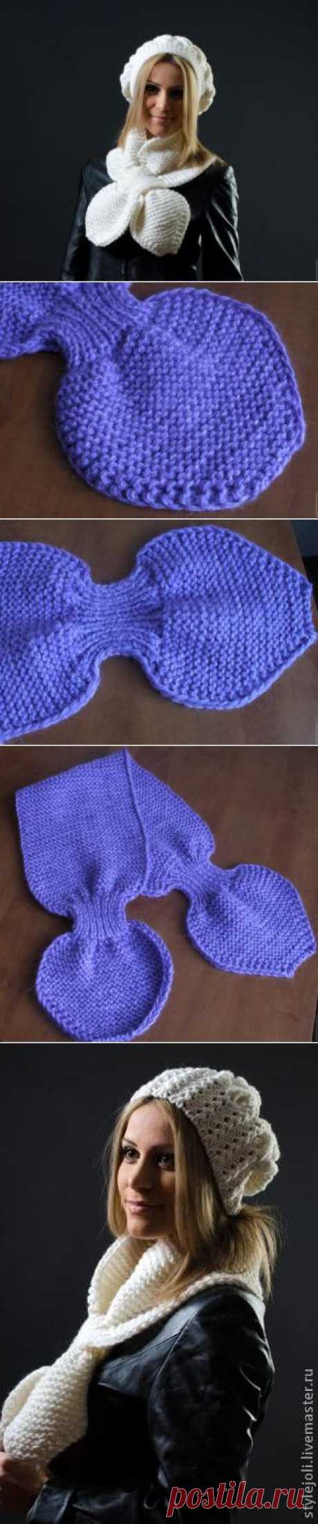 Удобный шарфик- или как сделать подарок своими руками... - Ярмарка Мастеров - ручная работа, handmade
