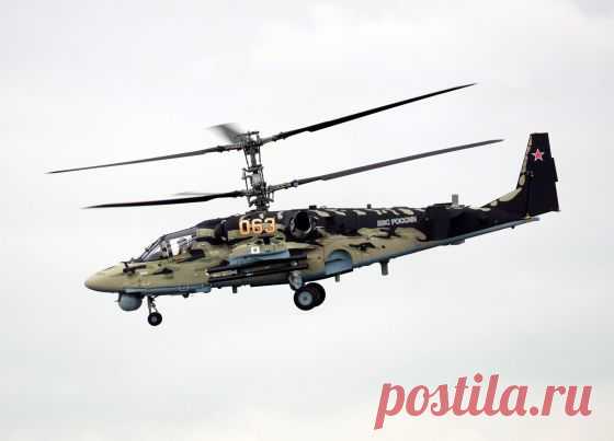 Разведывательно-ударный вертолет Ка-52 «Аллигатор»
Источник: http://www.russianhelicopters.aero/