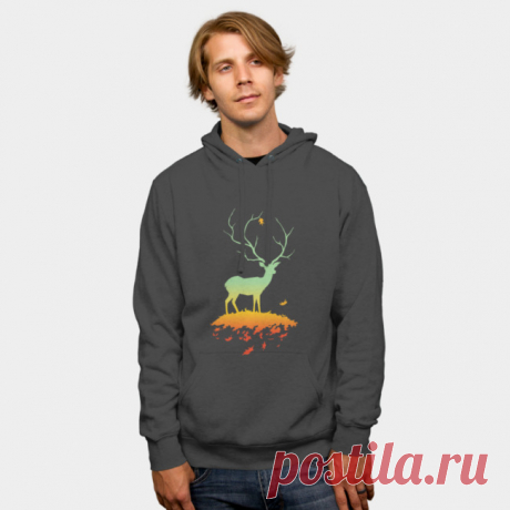 Fawn And Flora Pullover Hoodie By FWepener Design By Humans