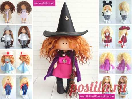 Witch Tilda Doll Home Collection Doll Halloween Art Doll | Etsy Hello, dear visitors!  This is handmade cloth doll created by Master Maria K (Moscow, Russia). Doll is READY to ship. Order processing time is 1-2 days.  Doll is 26 cm (10 inch) tall and made of only quality materials. All dolls stated on the photo are mady by Maria K. You can find them in our shop