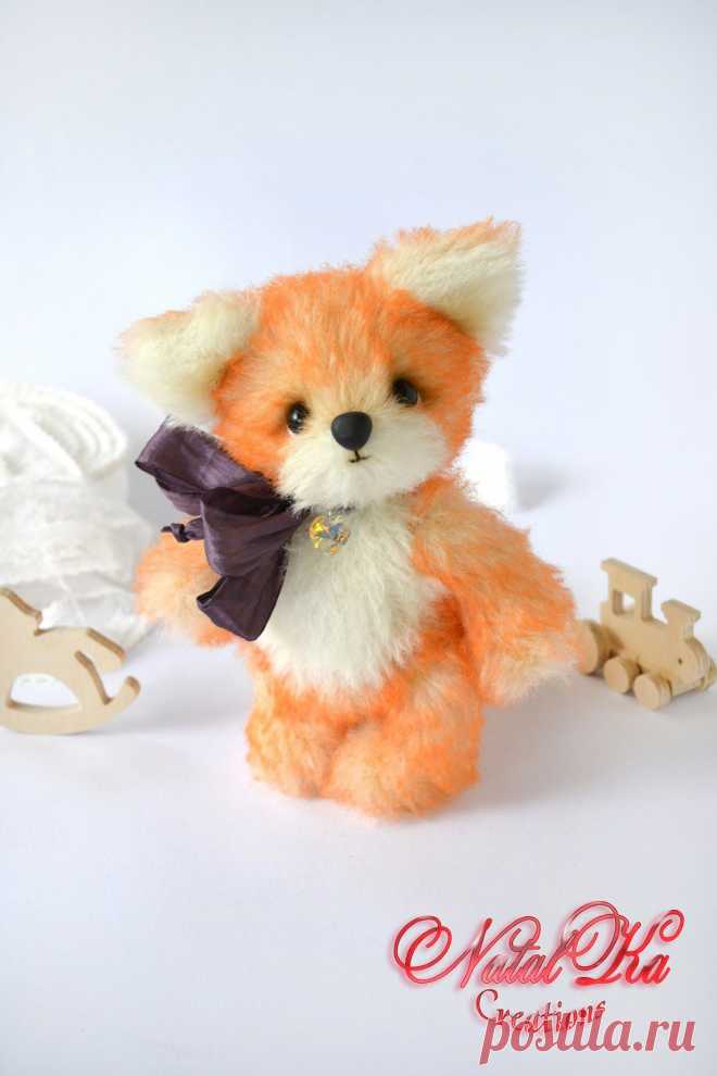 NatalKa Creations. Мишки тедди, Teddybären, teddys.. : Лисенок Ник. Fuchs Nick