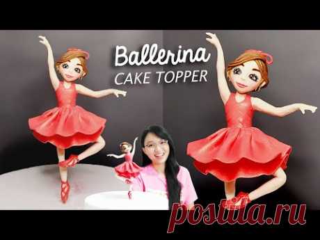 How to make a Ballerina Cake Topper | Fondant Ballerina | Ballerina Cake | Ballerina Cake Ideas