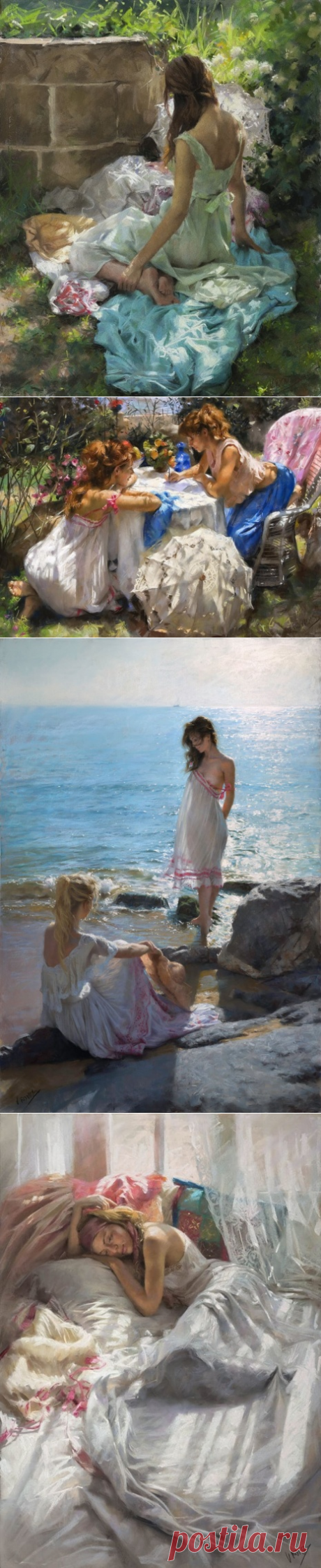 Художник Vicente Romero Redondo (Висенте Ромеро Редондо). Часть 2