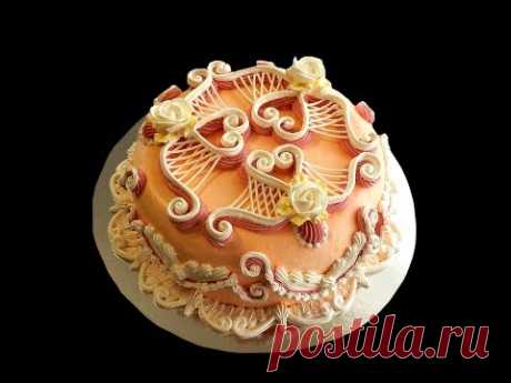 УКРАШЕНИЕ ТОРТОВ ," Торт ЛАУРА" от SWEET BEAUTY СЛАДКАЯ КРАСОТА,CAKE DECORATION