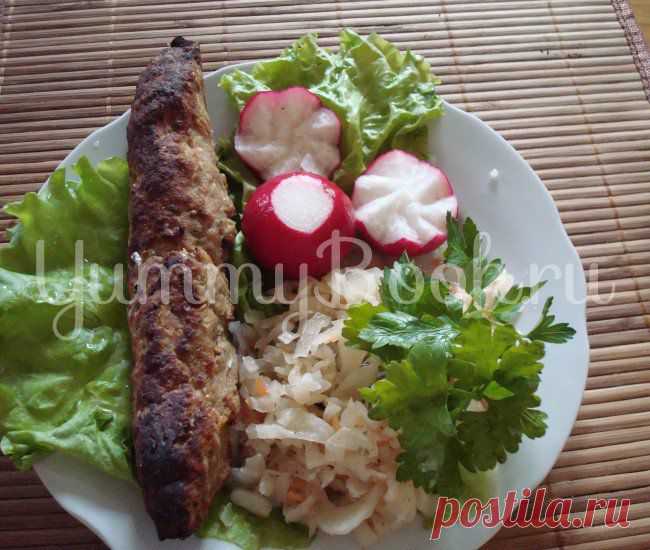 Люля-кебаб из говядины - пошаговый рецепт с фото