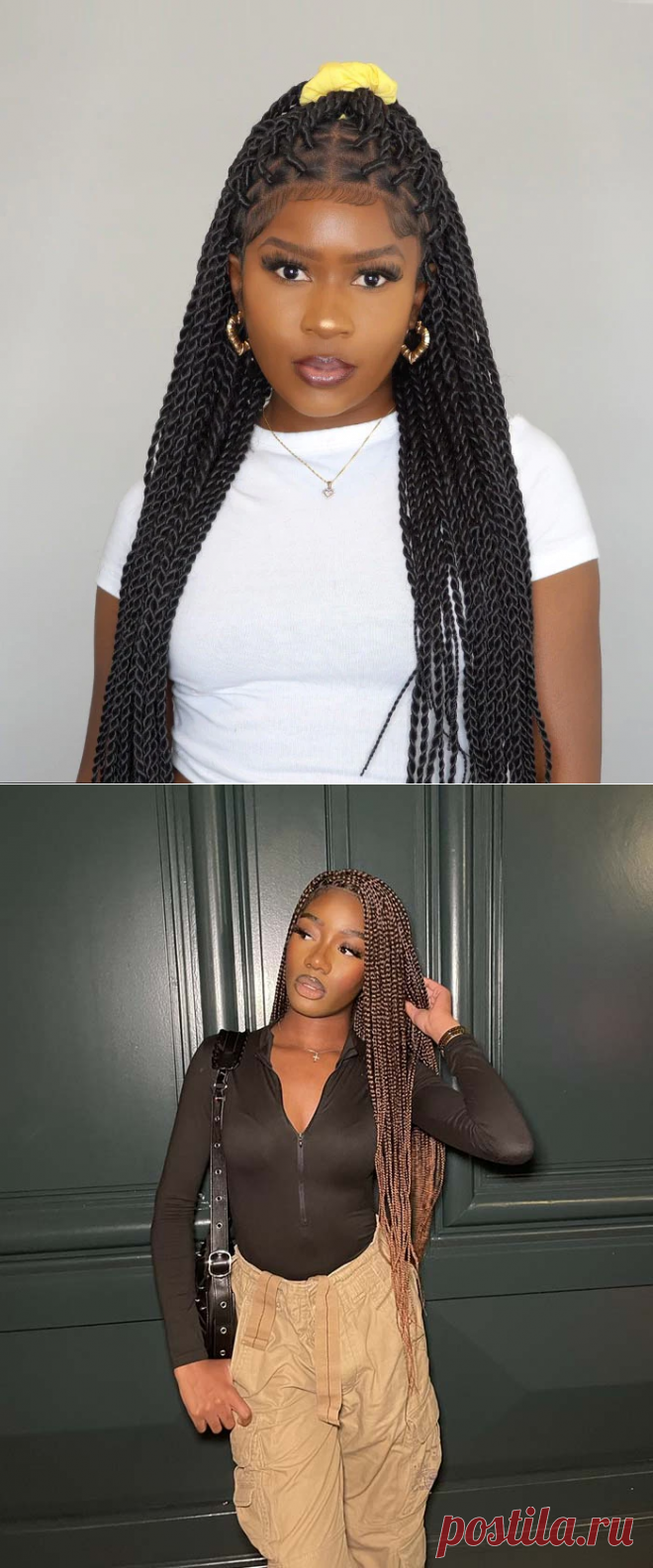 Protective and Trendy: Embrace Your Natural Hair with Knotless Braids &#8211; Ferbena.com