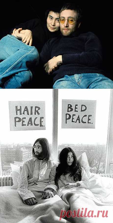 (90) Великие истории любви: Джон Леннон и Йоко Оно | статьи рубрики “Звезды” | Леди@Mail.Ru
