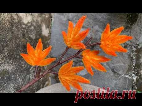 ABC TV | How To Make Japanese Maple With Pipe Cleaner - Craft Tutorial