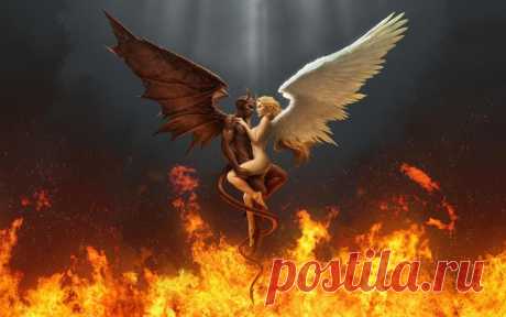Демон ангел обои для рабочего стола, картинки, фото, 1680x1050.