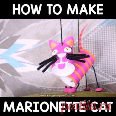 How To Make a Cat Marionette Puppet