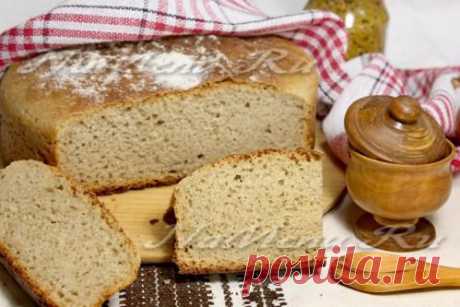 Заварной хлеб из пшеничной и ржаной муки