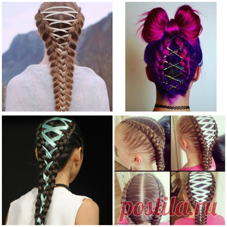 Peinados con trenzas de corsé: las formas elegantes para ideas geniales