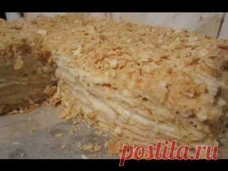 Торт &quot;Наполеон&quot; - классический рецепт приготовления вкусняшки