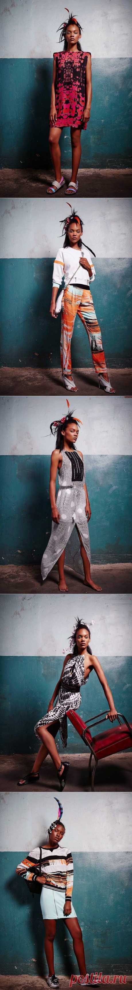 The Future is still Print: L.A.M.B.'s Spring/Summer collection | African Prints in Fashion