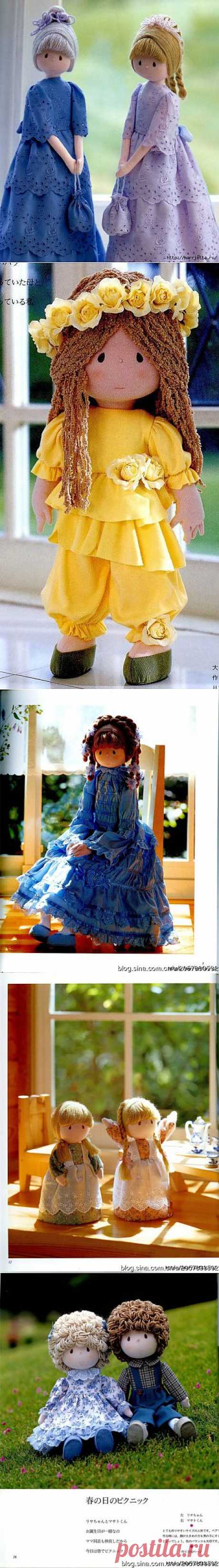 Отличный журнал по пошиву замечательных куколок.