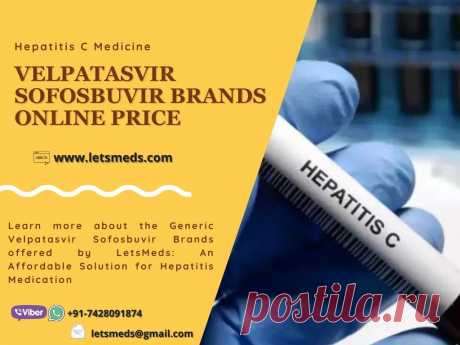 Discover more about the diverse range of Generic Velpatasvir Sofosbuvir tablet Brands available through LetsMeds, a reputable provider of hepatitis medication. Currently, LetsMeds is offering discounted prices on Generic Velpatasvir Sofosbuvir Tablets such as Velpanat, My Hep All, Resof, Sovihep V, Velasof, Sofocure V, and HepCVel Tablets. To inquire about the pricing details and secure your order, contact LetsMeds at +91-7428091874.