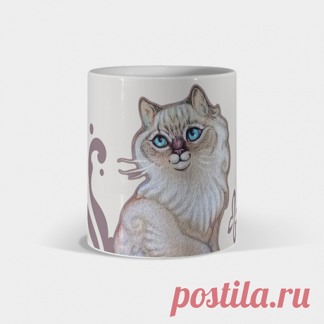 Flying Cat Mug By Yulla Design By Humans
