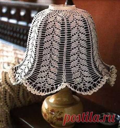 Абажур крючком