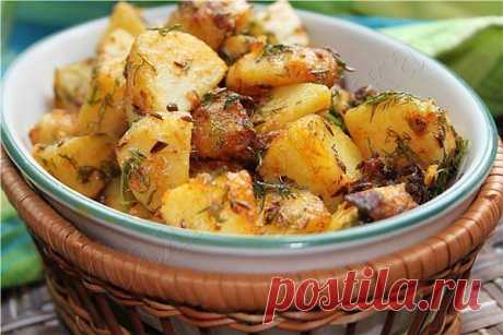 Картошка по-бомбейски (индийская кухня).