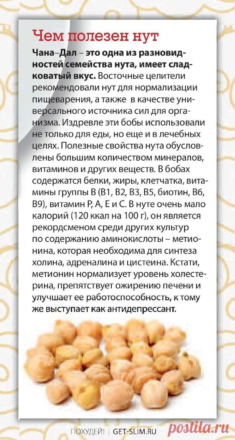 Чем полезен нут