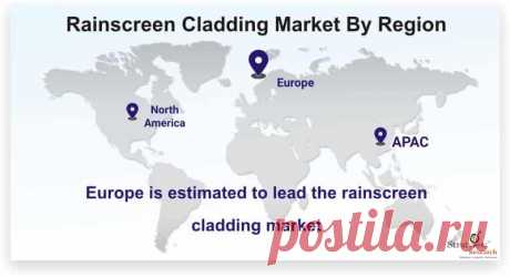 Rainscreen cladding market is likely to witness an impressive CAGR of 7.0% during the forecast period. The growing demand for rainscreen cladding for protecting the exterior wall is owing to its thermal and acoustic insulation, safety, and aesthetics properties, which drives the rainscreen cladding market globally.