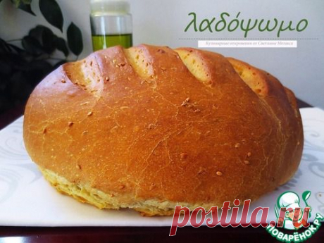 Хлеб на оливковом масле - кулинарный рецепт