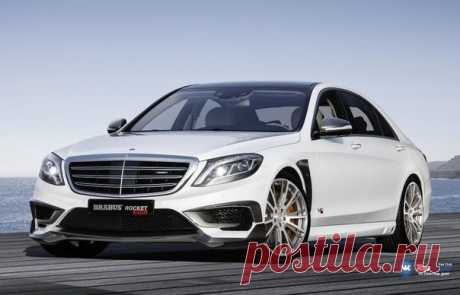 Brabus Rocket 900 Двигатель: 6.2 V12 Мощность: 900 л.с.  Крутящий момент: 1200 нм  Макс. скорость: 350 км/ч  Разгон до сотни: 3.7 сек  Привод: Задний  Масса: 2150 кг