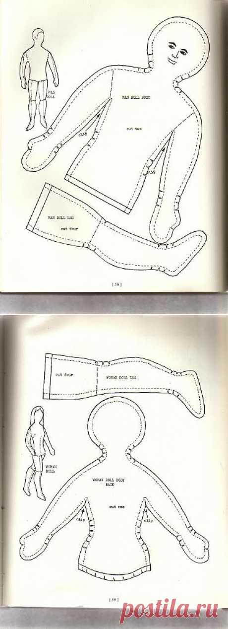 Замечательная книга с выкройками самих кукол и одежды для них в историческом стиле..