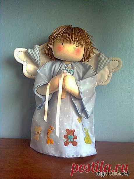 Ангелок.Текстильная кукла.