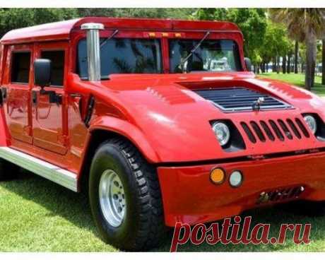 Тюнинг военного внедорожника Hummer H1