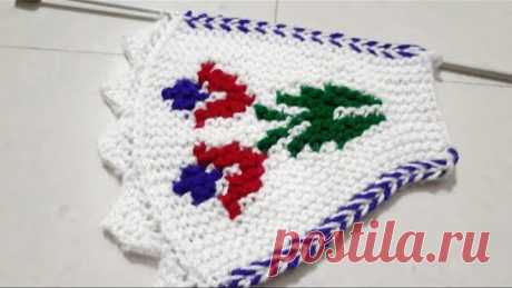 #knitt#Attrectivehomecreation#blouse/doormat A pattern of blouse/doormat/table mat/baby cap