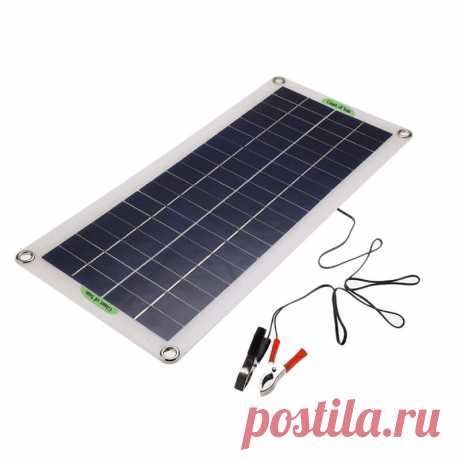 25W Portable Solar Panel Battery Charger USB Kit Complete Solar Cell Smart Phone - US$24.89