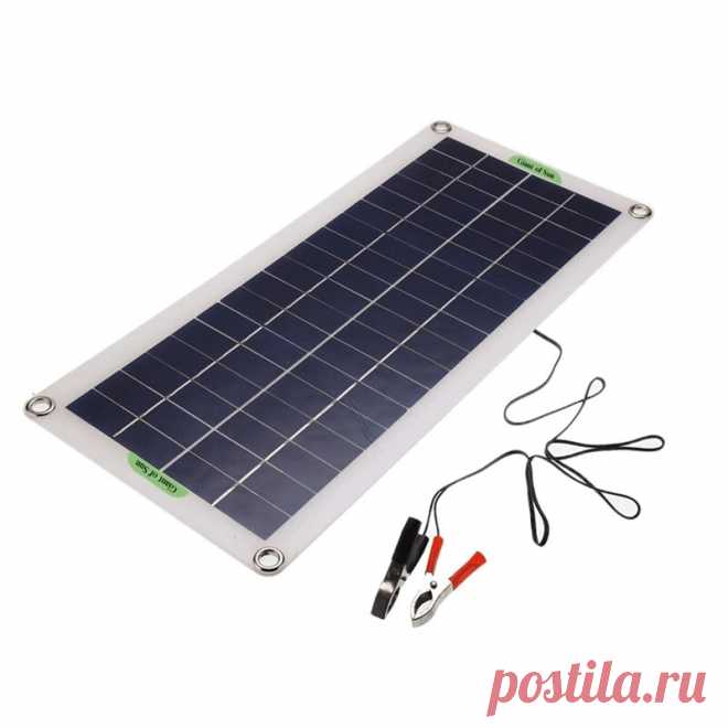 25W Portable Solar Panel Battery Charger USB Kit Complete Solar Cell Smart Phone - US$24.89