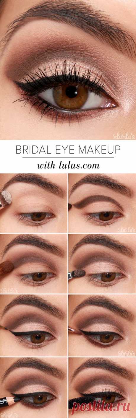 LuLu*s How-To: Bridal Eye Makeup Tutorial (Lulus.com Fashion Blog)