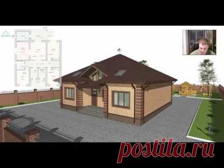 Проект удобного одноэтажного дома «Цимлянск» B-429-ТП