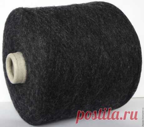 Купить Lineapiu Sugar Antracite - темно-серый, пряжа для вязания, купить пряжу, полушерстяная пряжа