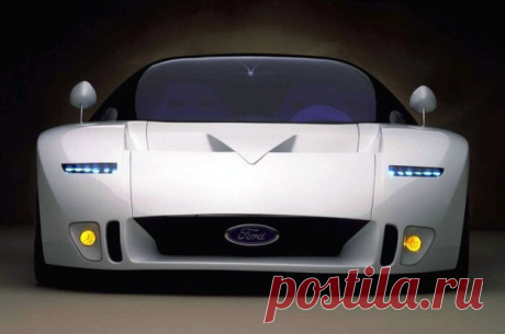 Малоизвестный концепт Ford GT 90 . Тут забавно !!!
